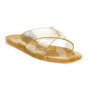 Anthropologie Matisse Villa Jelly Cross Strap Sandals